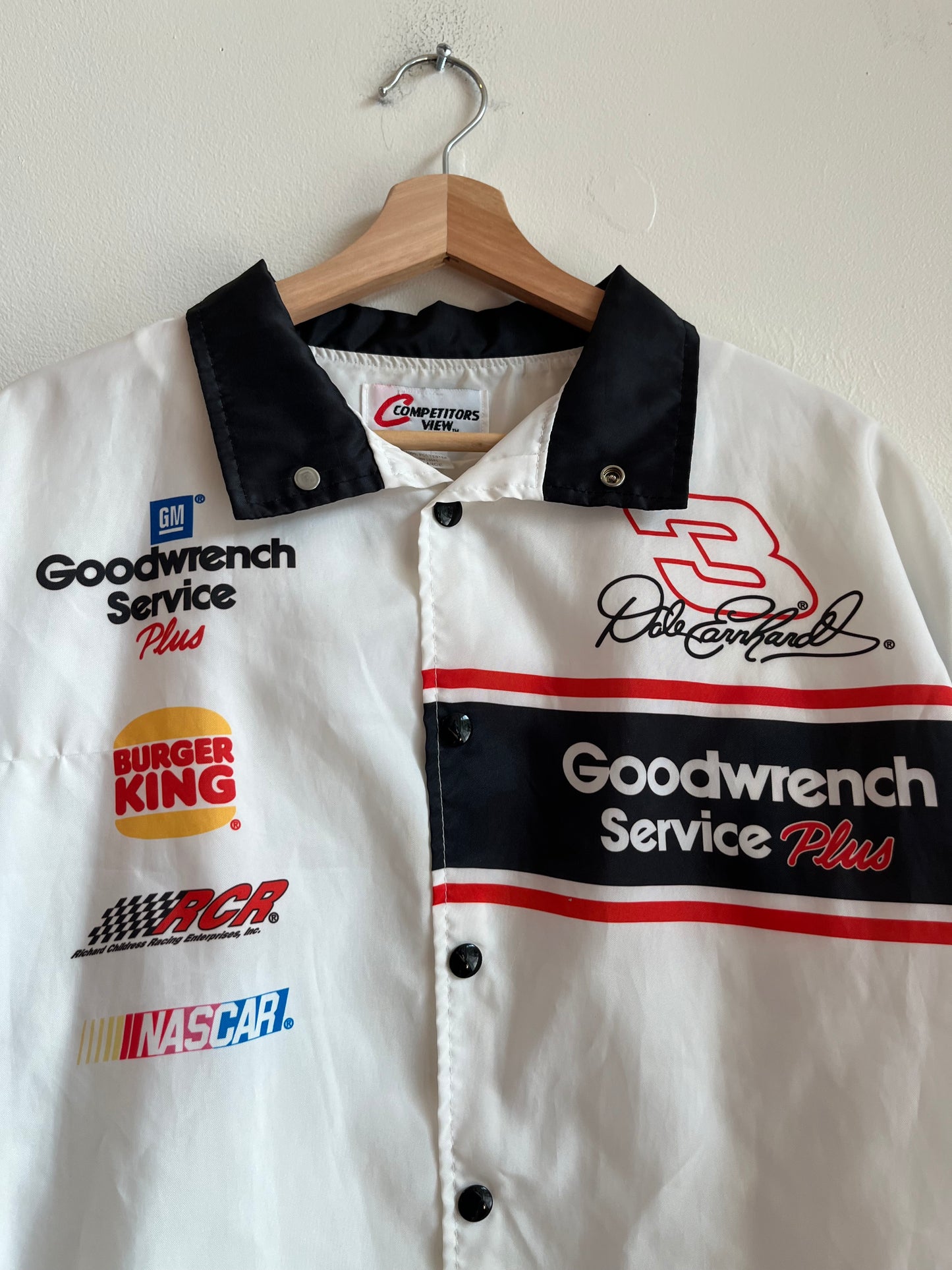 90s Dale Earnhardt Goodwrench Nascar Windbreaker Jacket (XL)