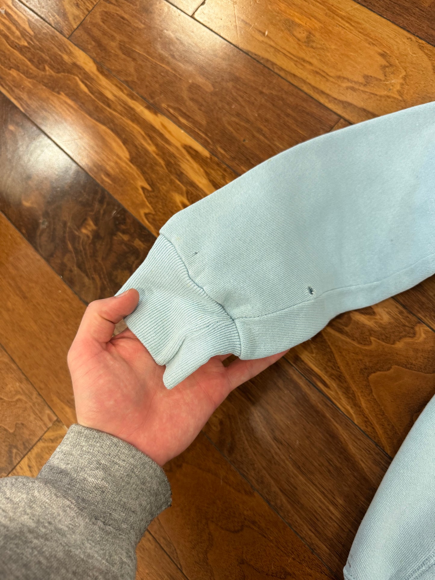 80s University Of North Carolina (UNC) Tar Heels Vintage Hoodie (M)