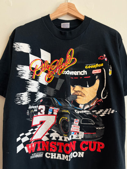 1995 Dale Earnhardt Sports Image 7x Champs Tee (L)