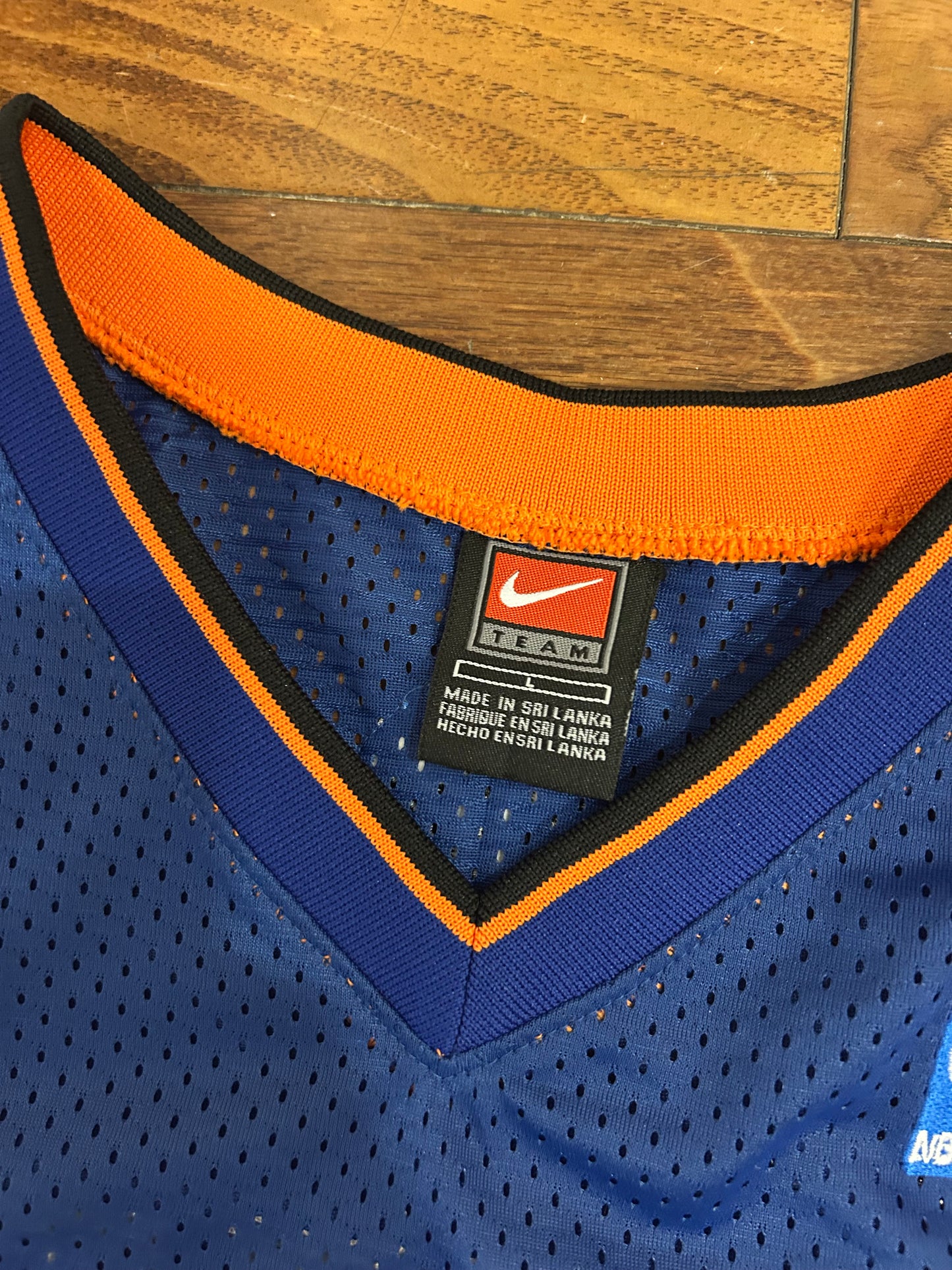 2001 New York Knicks Latrell Sprewell #8 Deadstock Nike Jersey (Youth L)