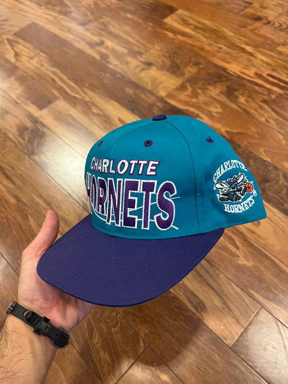 90s Charlotte Hornets Spell Out Hat