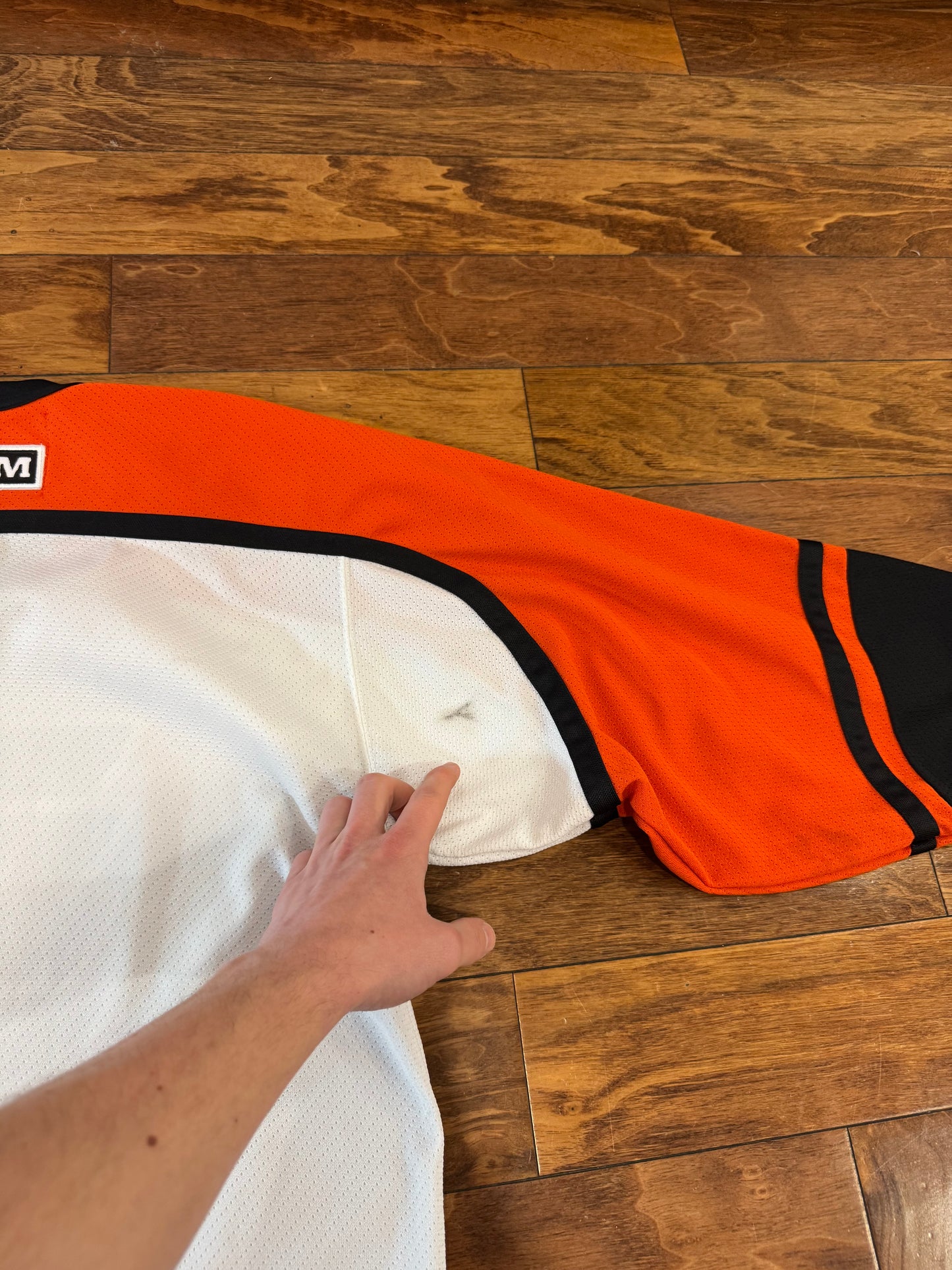 00s Philadelphia Flyers CCM Away Hockey Jersey (M)