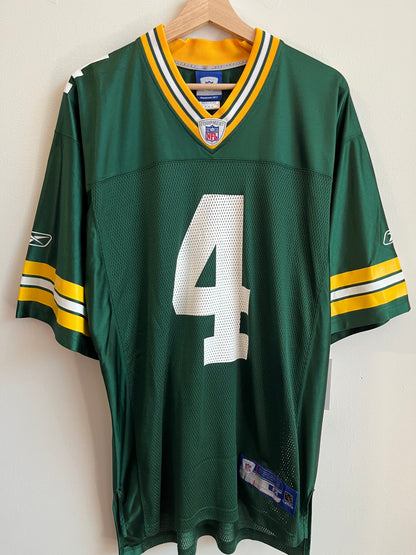 1999 Reebok Green Bay Packers Brett Favre Starter Jersey (M)