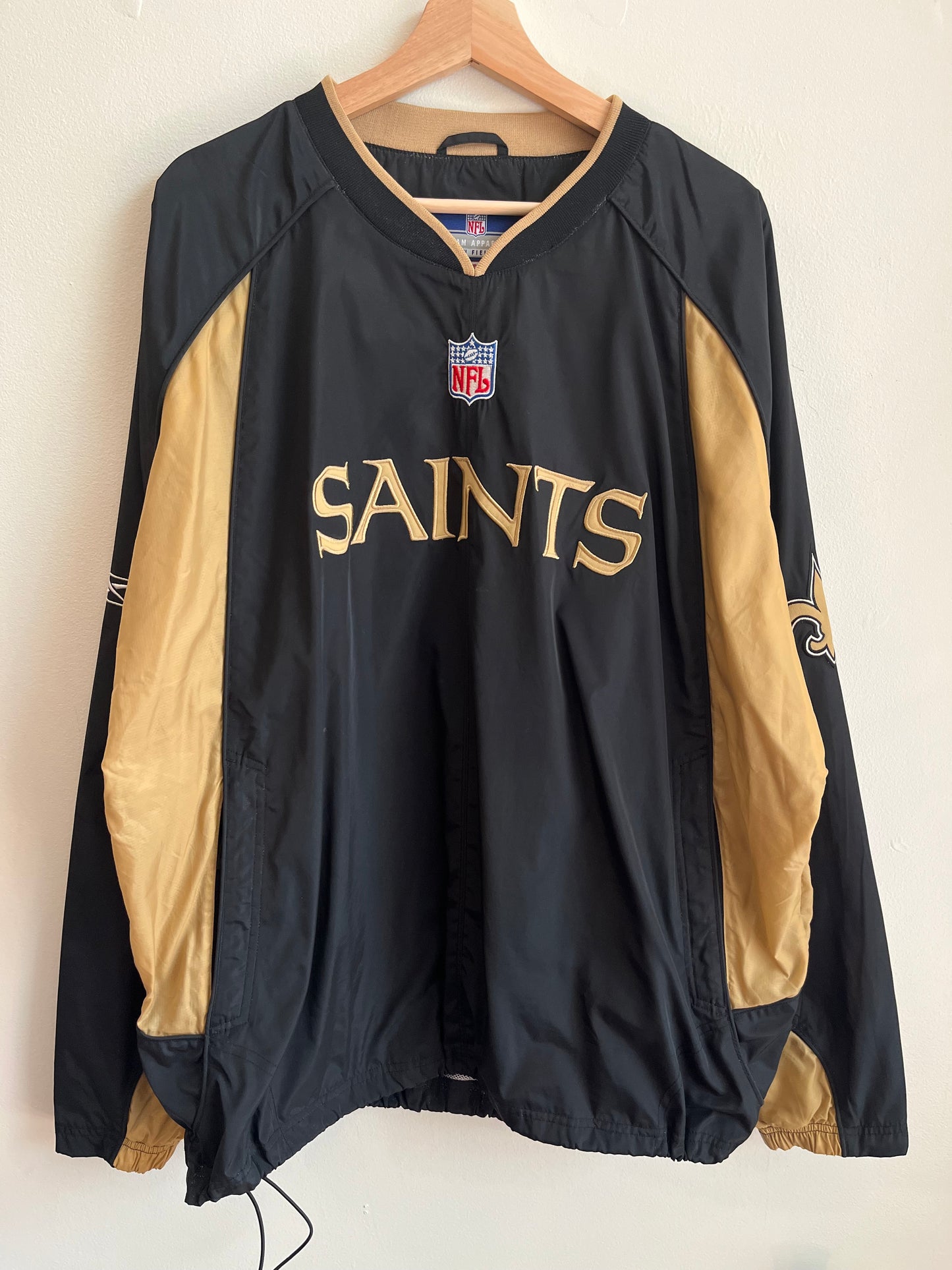 90s New Orleans Saints Two Toned Reeebok Windbreaker (XL)