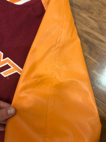 00s Virginia Tech S&B Leather Jacket (M)