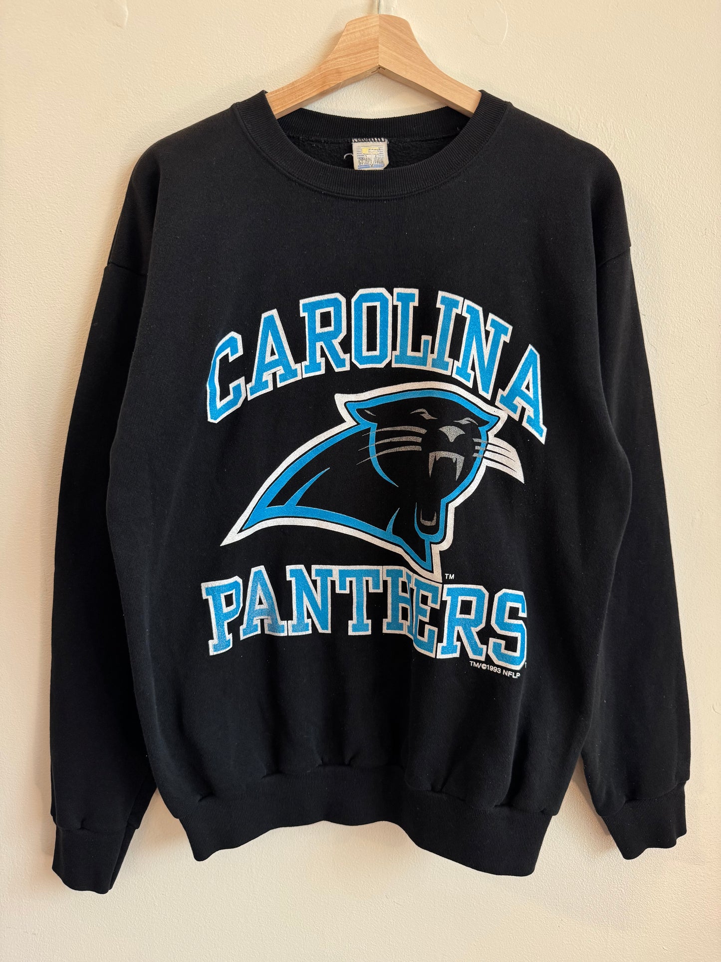 1993 Carolina Panthers Competitor Spell Out Crewneck (L)