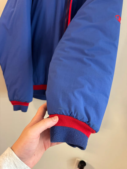 90s Kansas University (KU) Vintage Jayhawks Champion Puffer Jacket (XL)