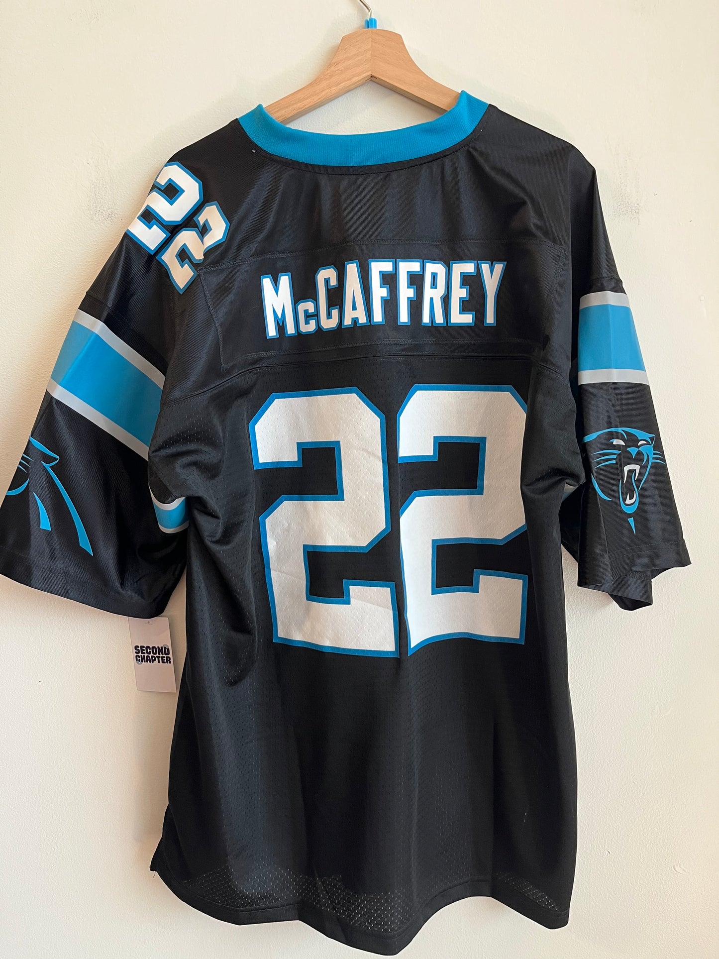 2015 Carolina Panthers Christian McCaffery NFL Players Home Jersey (XL)