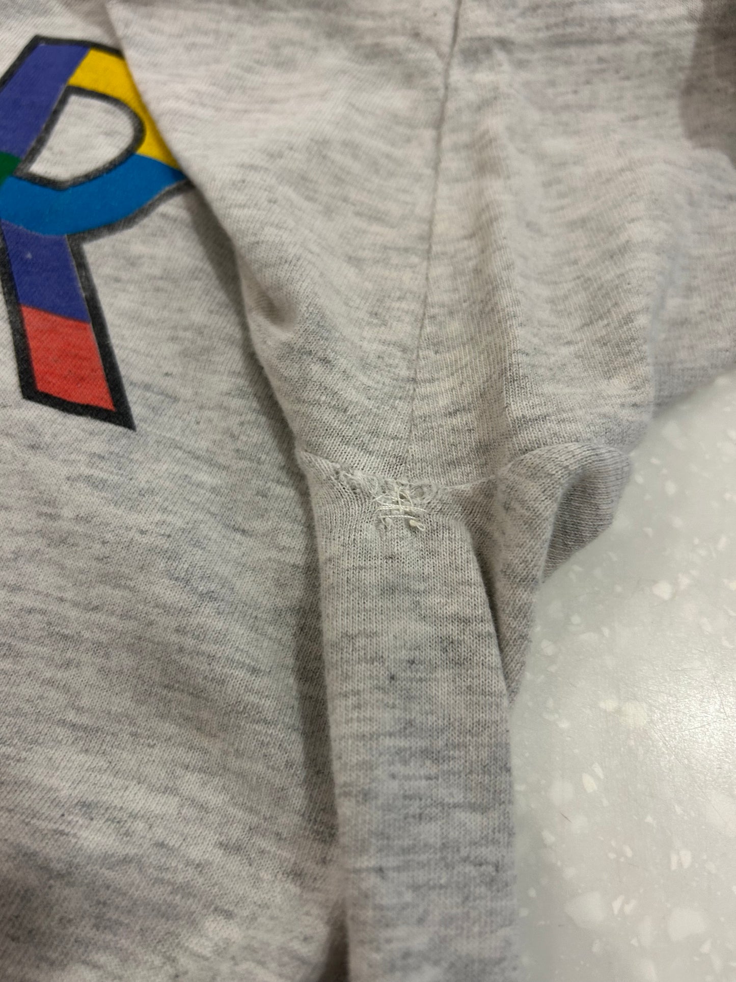 90s Nike Air Vintage Multi-Color Big Check Tee (L)