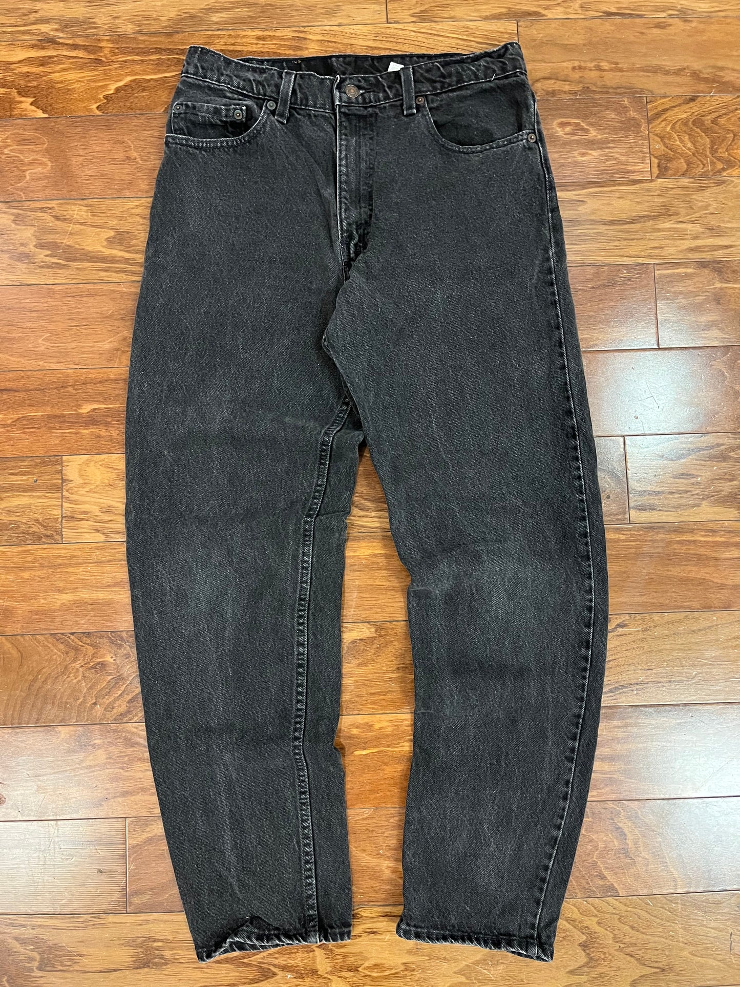 1993 Levi's 550 Faded Black Jeans (32 x 32)