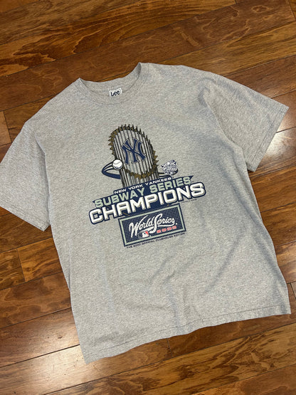 2000 New York Yankees Subway Series Tee (XL)