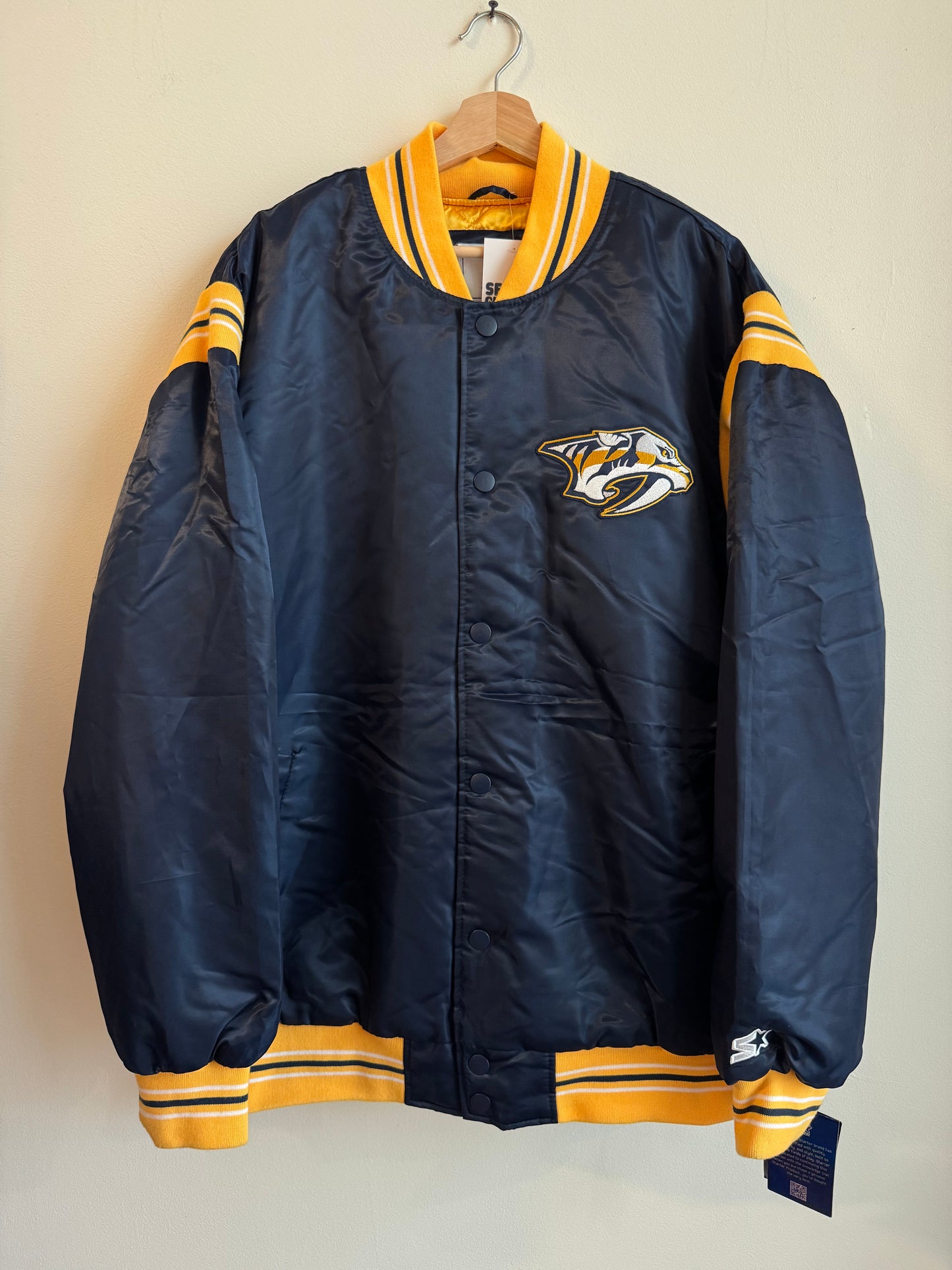 00s Nashville Predators Deadstock Starter Satin (XXL)