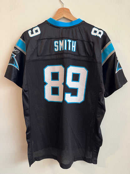 00s Carolina Panthers Steve Smith  Reebok Home Jersey (Youth XL)