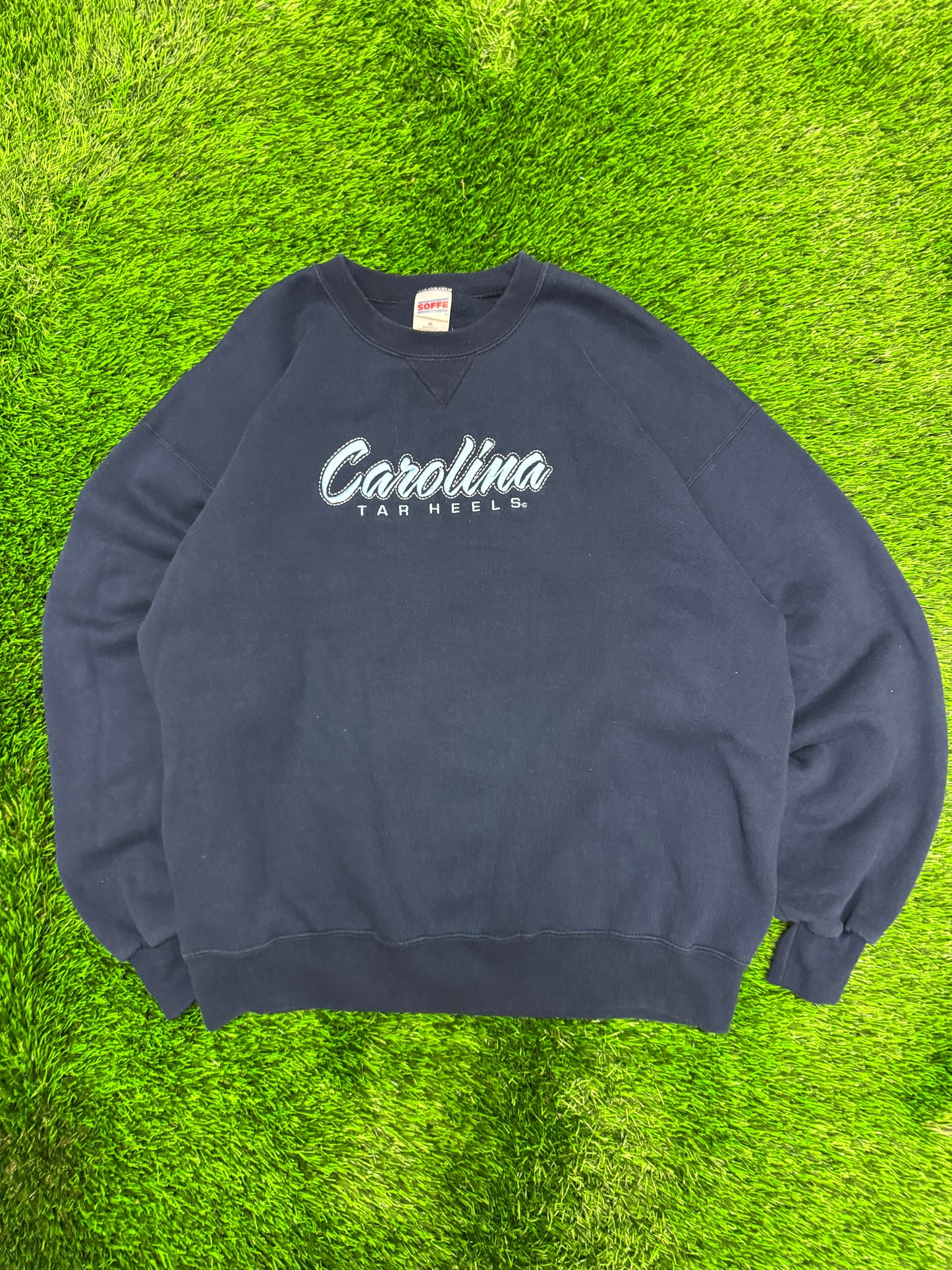 00s University of North Carolina UNC Soffe Vintage Embroidered Crewneck (XL)