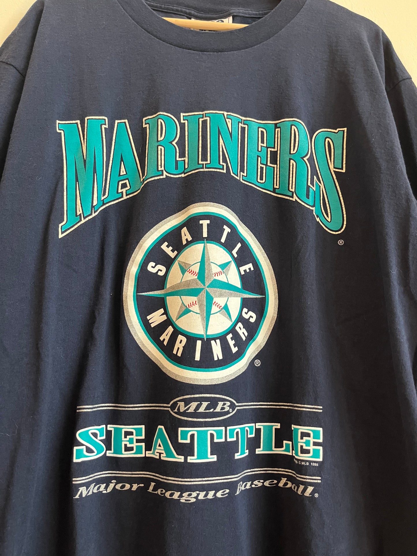 1998 Seattle Mariners Lee Sports MLB Tee (XL)