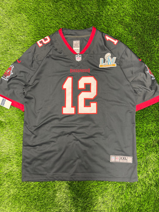 Tampa Bay Buccaneers Tom Brady Super Bowl Jersey (XXL)