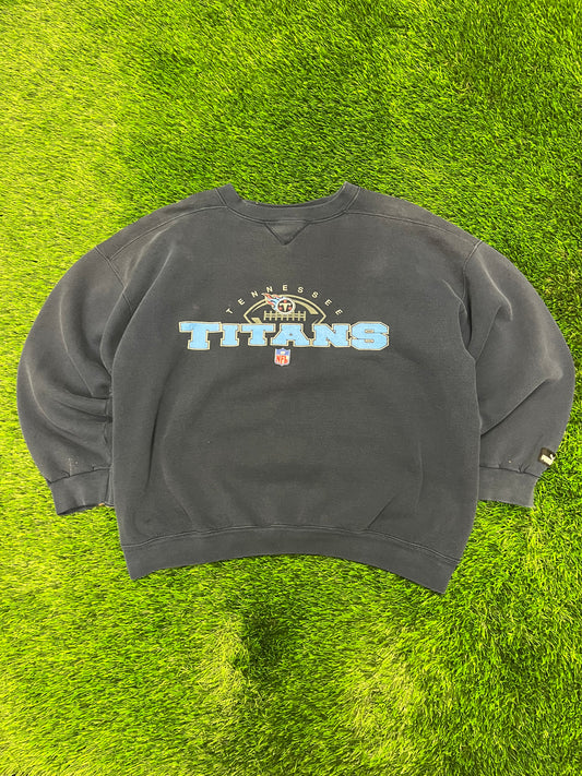 90s Tennessee Titans Puma Boxy Crewneck (XXL)