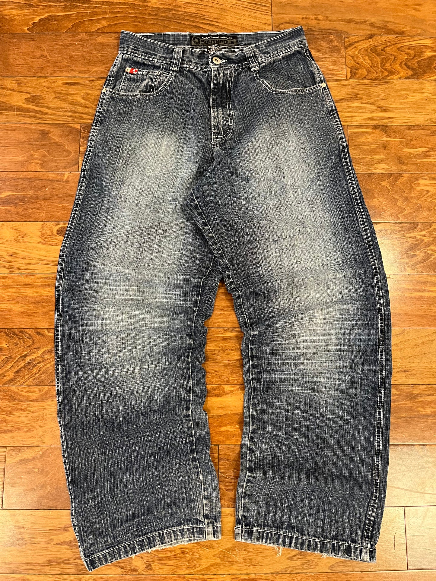 00s South Pole Red Tab Baggy Jeans (30)