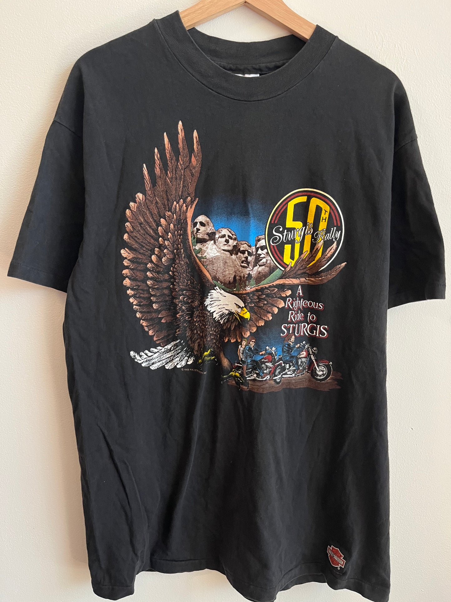1990 Harley Davidson Sturgis Eagle Tee (XL)