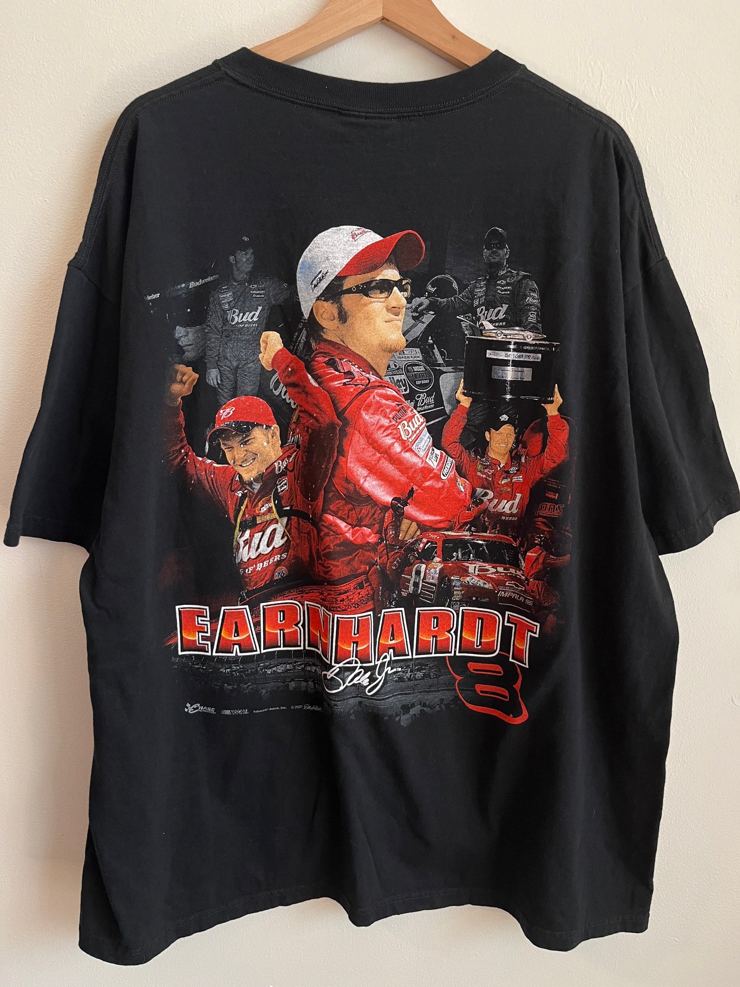 2007 Budweiser Dale Earnhardt Jr Nascar Tee (XXL)