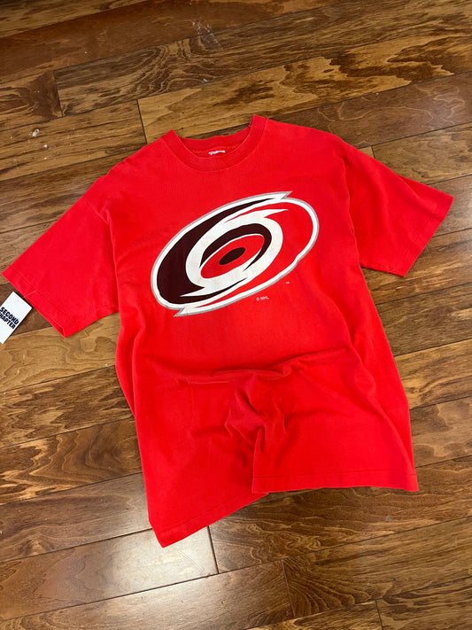90s Carolina Hurricanes Primeau #55 NHL Jersey Tee (XL)