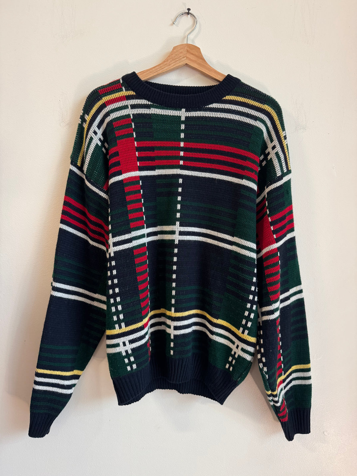 90s Trading Company Striped Essential Sweater (XL)