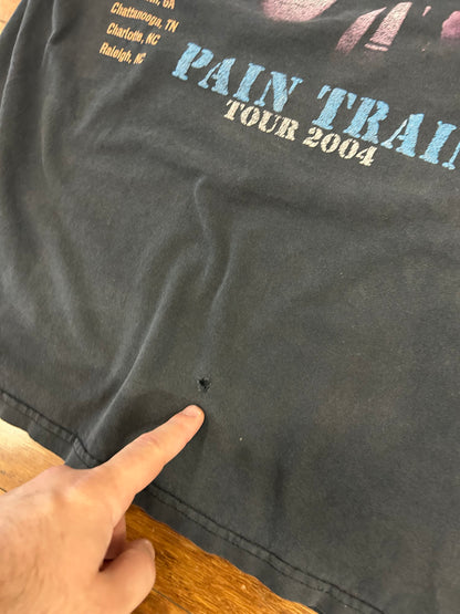 2004 Kid Rock Pain Train Distressed Music Tour Tee (XL)
