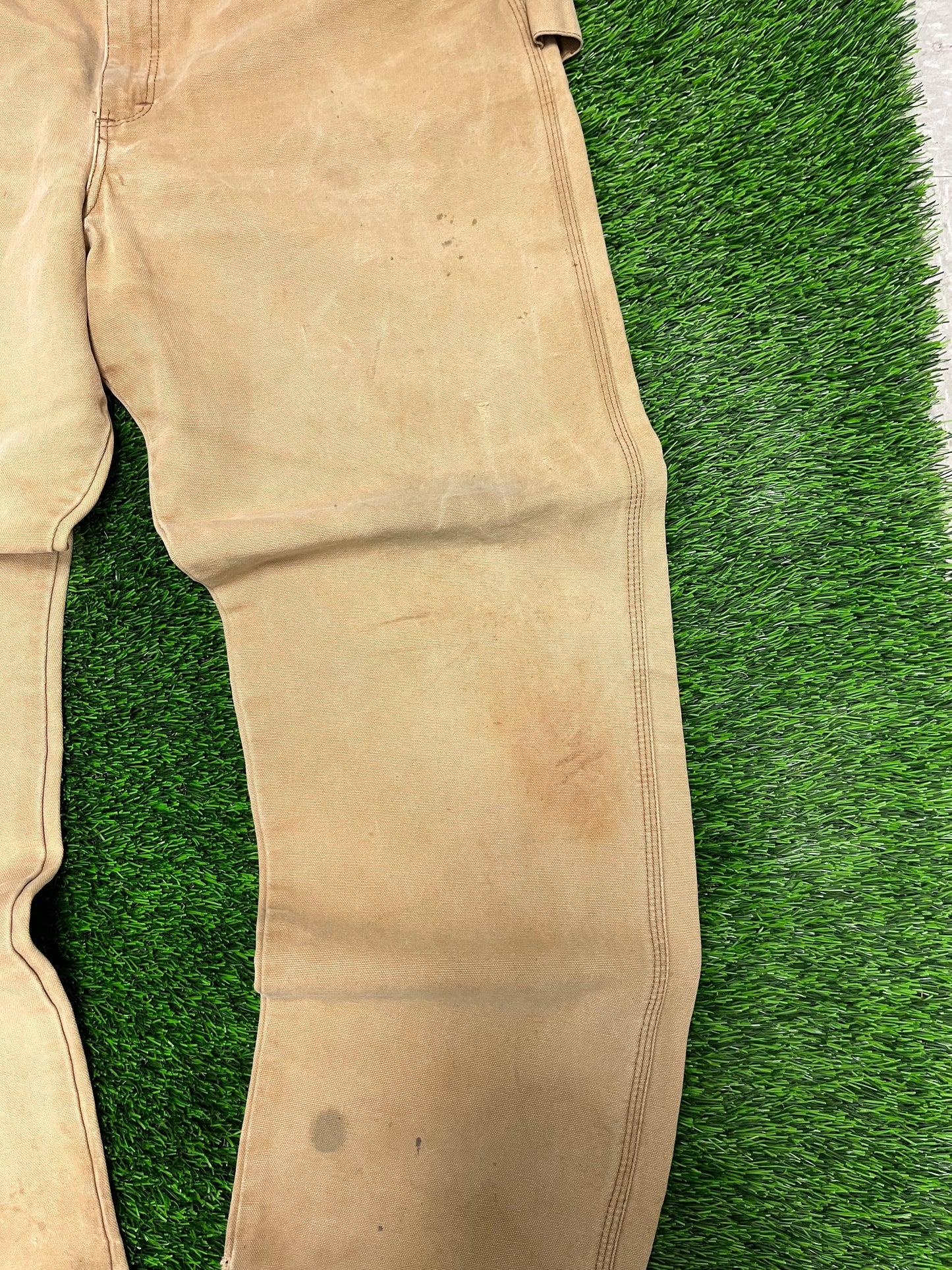 90s Pointer Brand Tan Carpenter Pants (38 x 32)