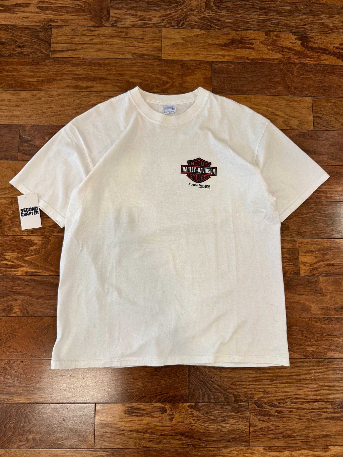 00s Harley Davidson Jalisco, Mexico Vintage Bootleg Tee (XL)