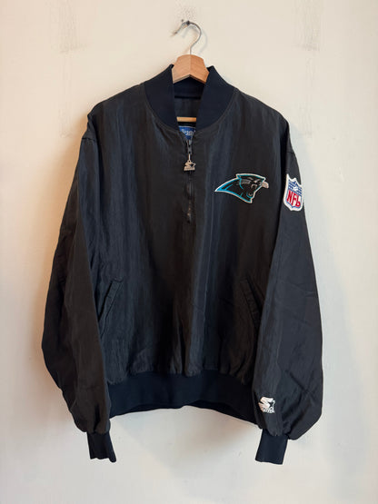 90s Carolina Panthers Starter 1/4th Zip Windbreaker (XL)