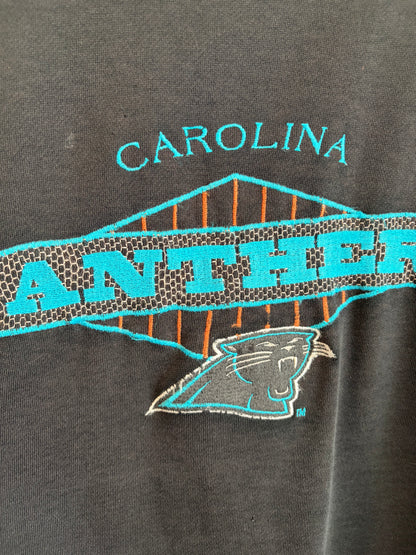 90s Carolina Panthers Starter Embroidered Crewneck (L)