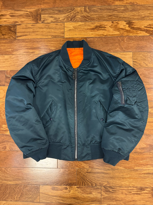 90s Flyers MA1 Alpha Bomber Jacket (XL)