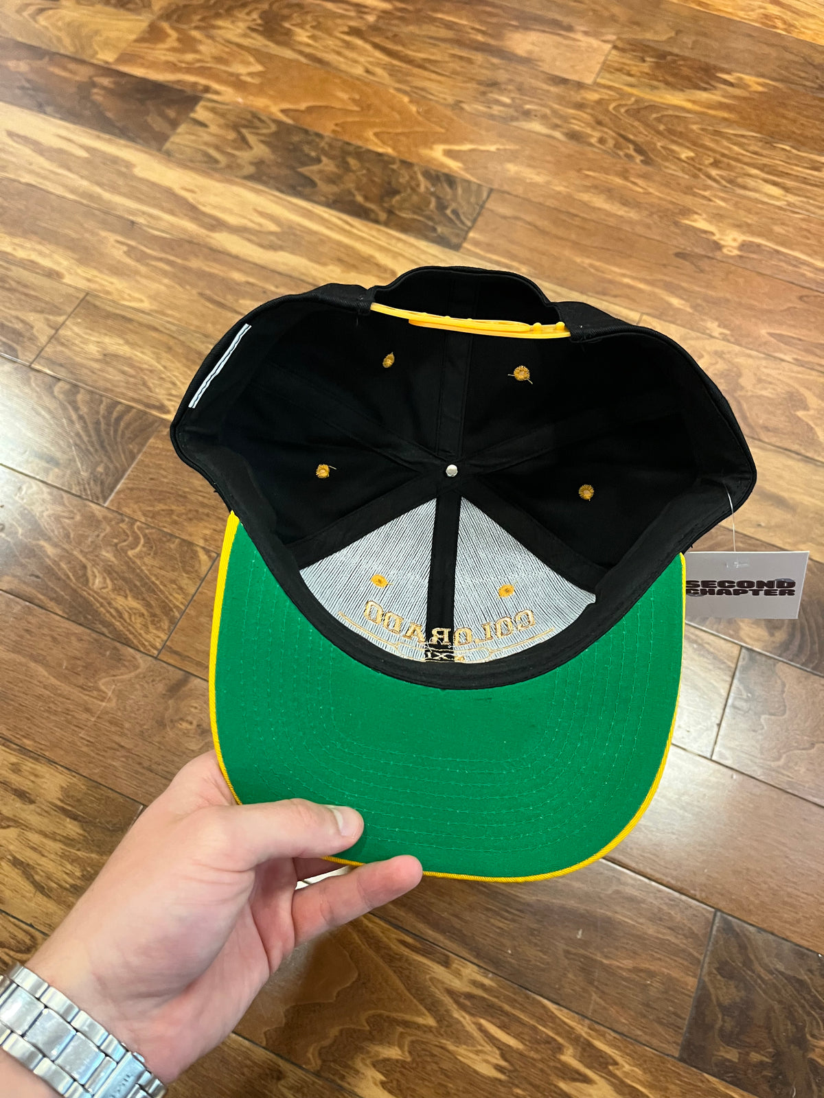 90s Colorado Buffaloes Two Toned Spell Out Hat (OS)