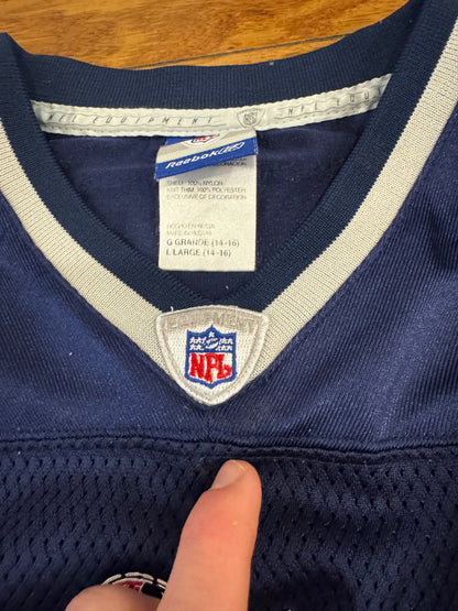 00s New England Patriots Tom Brady #12 Jersey (Youth L)