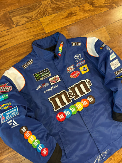 2018 Kyle Busch Joe Gibbs M&M Racing Nascar Jacket (XXL)