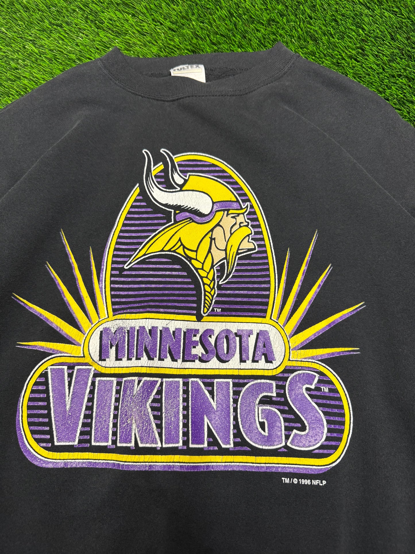 1996 Minnesota Vikings Tultex Crewneck (L)