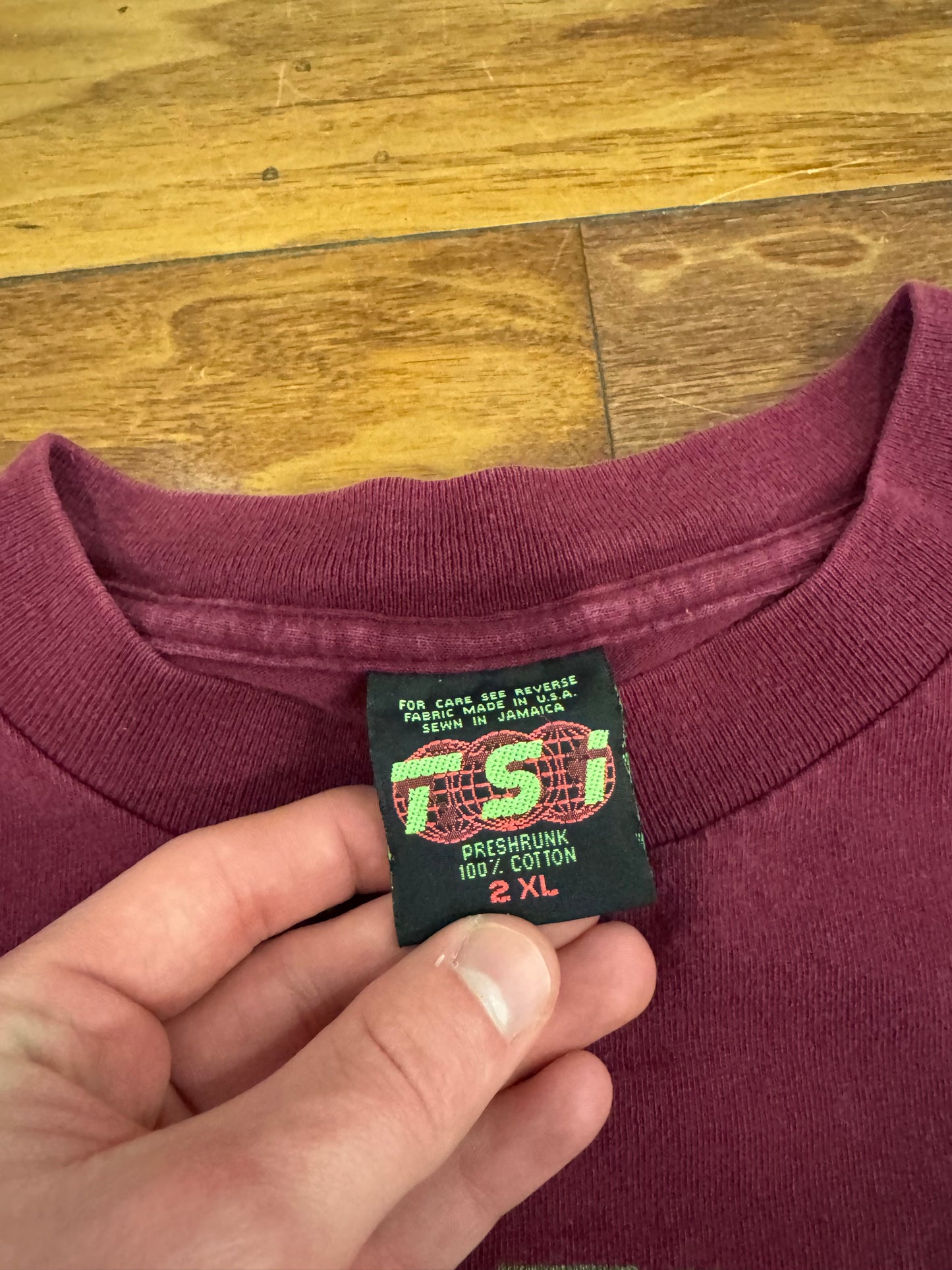 90s USC South Carolina Gamecocks Cropped Tee (XL)