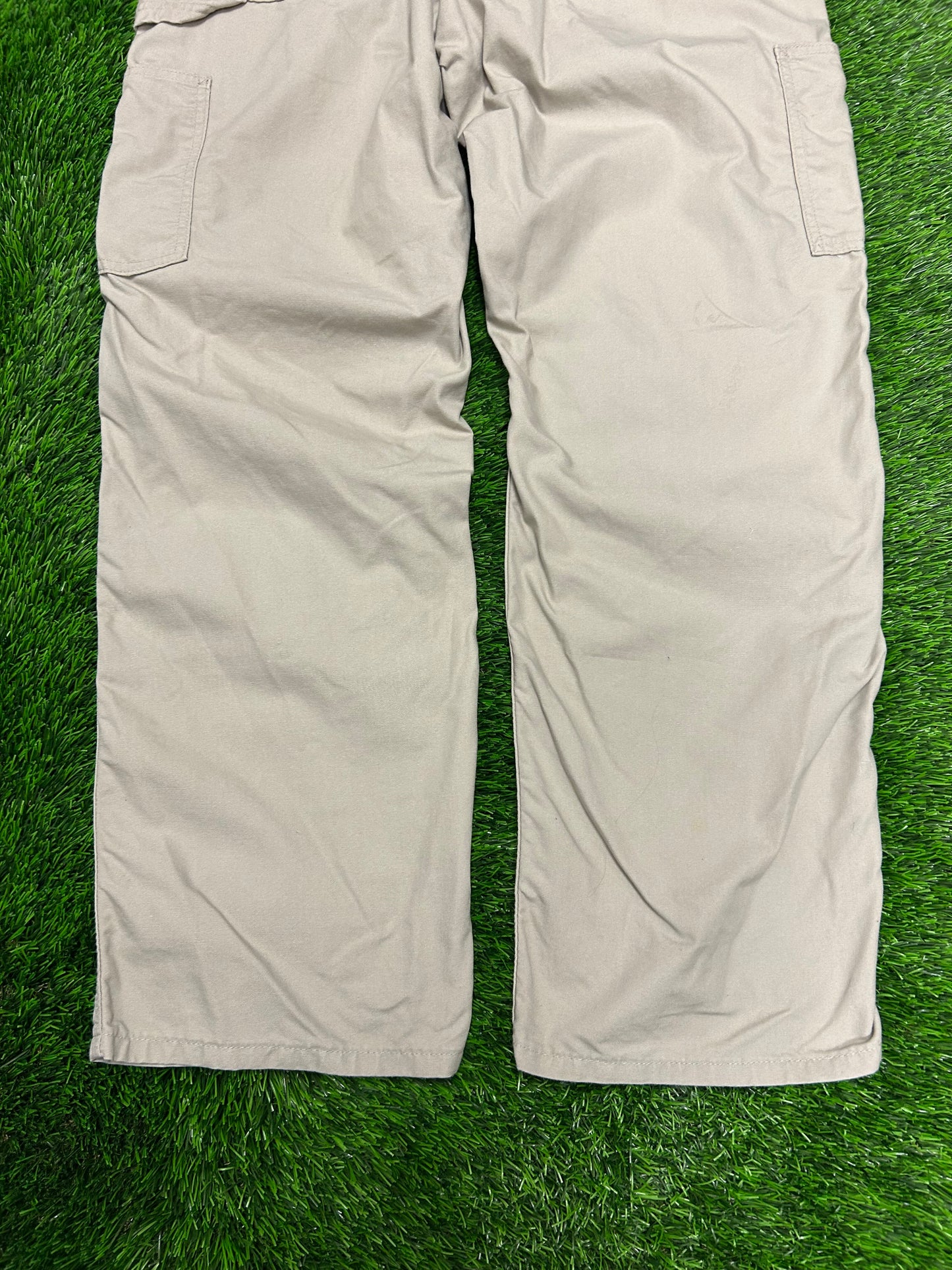 Carhartt Khaki Loose Fit Carpenter Pants (34 x 30)
