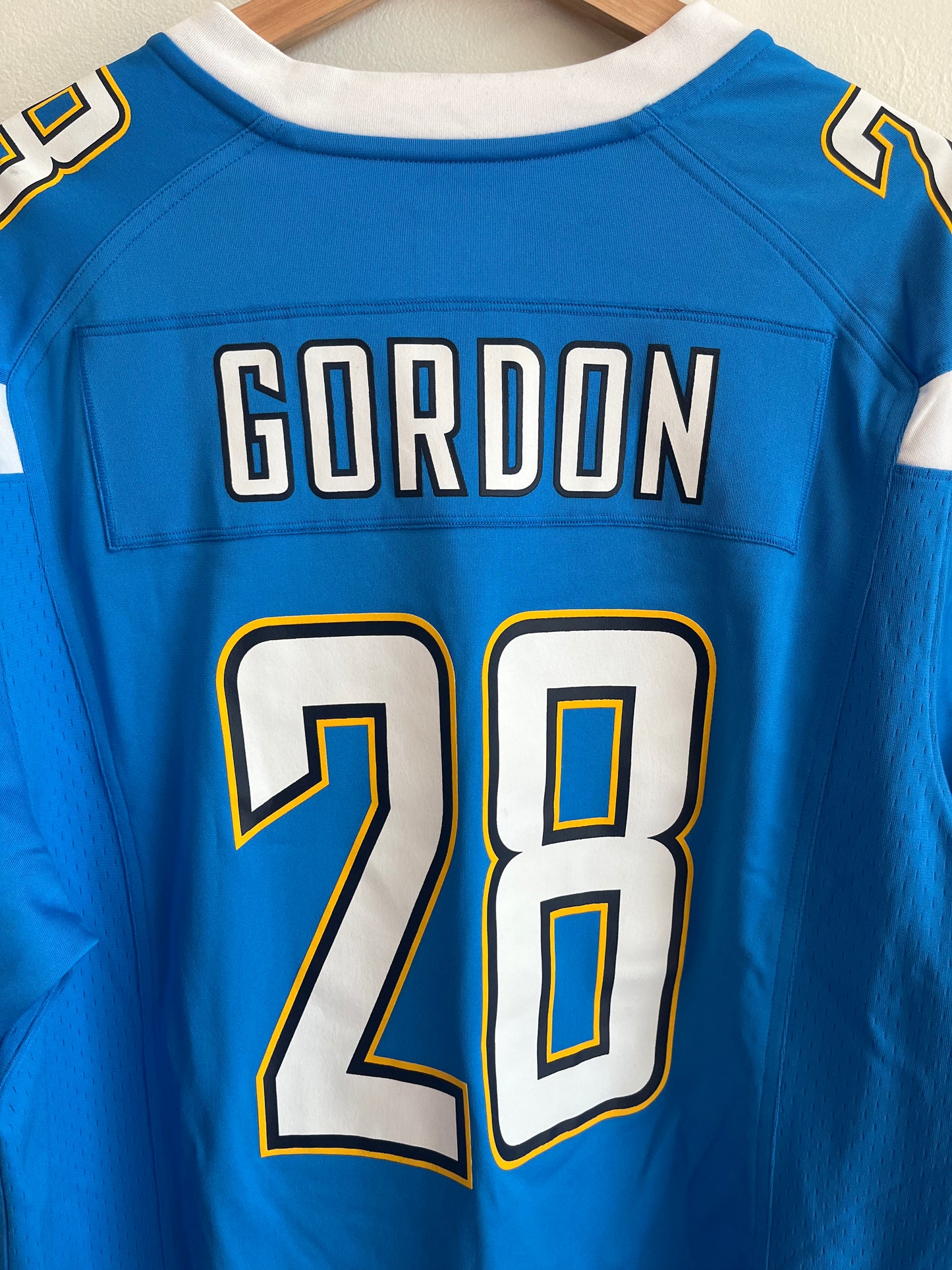 2012 Los Angeles Chargers Melvin Gordon #28 Nike NFL Jersey (L)