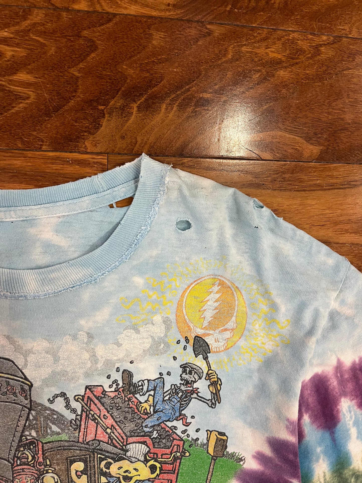2011 Grateful Dead Tie Dye Graphic Music Band Tee (L)