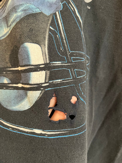 1993 Carolina Panthers Thrashed Helmet Tee (M)