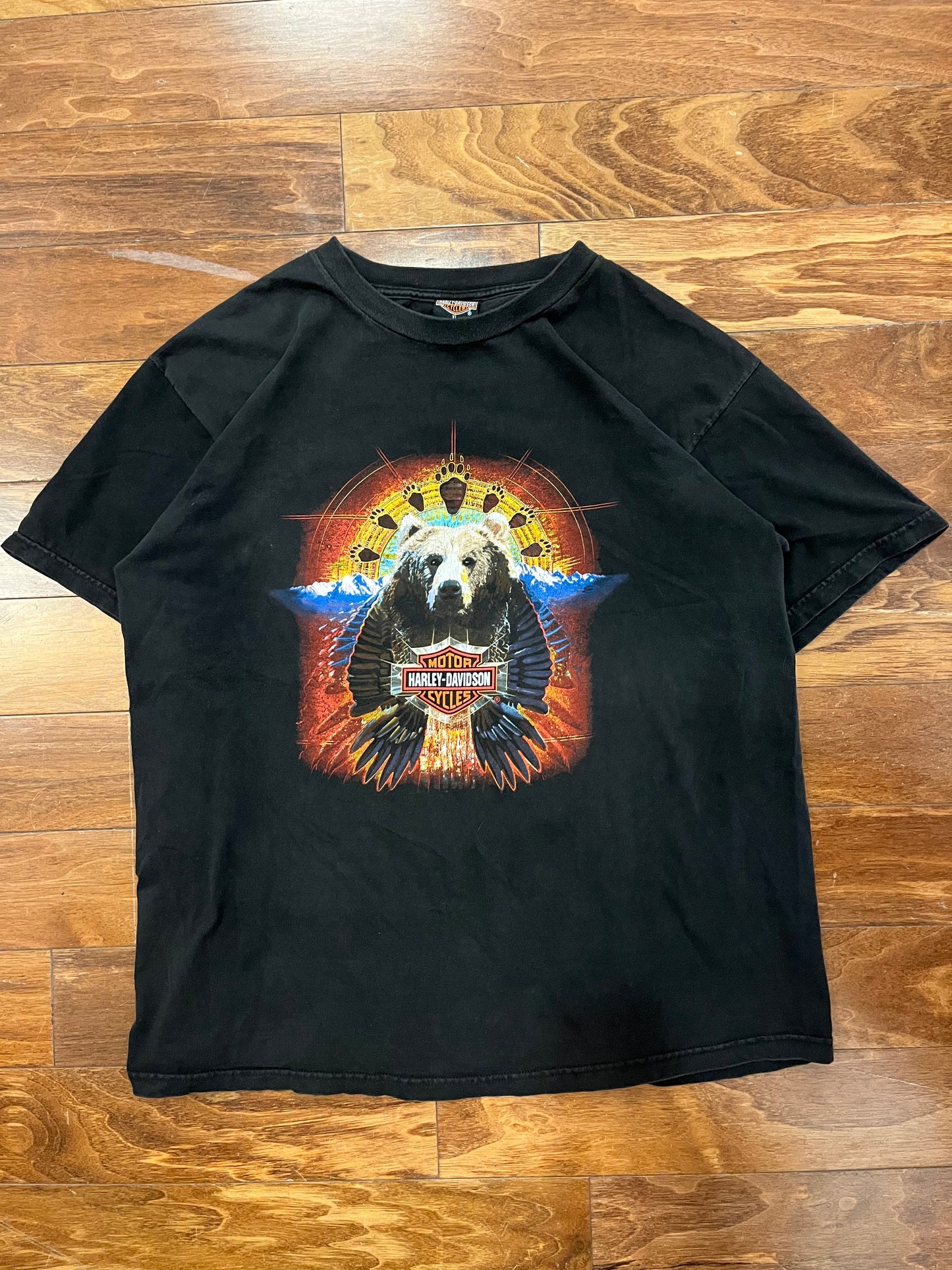 00s Harley Davidson Vintage Nature Atlanta Tee (XL)