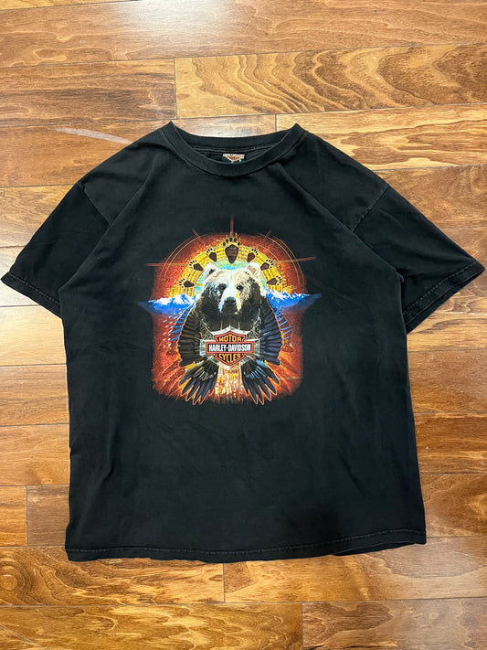00s Harley Davidson Vintage Nature Atlanta Tee (XL)