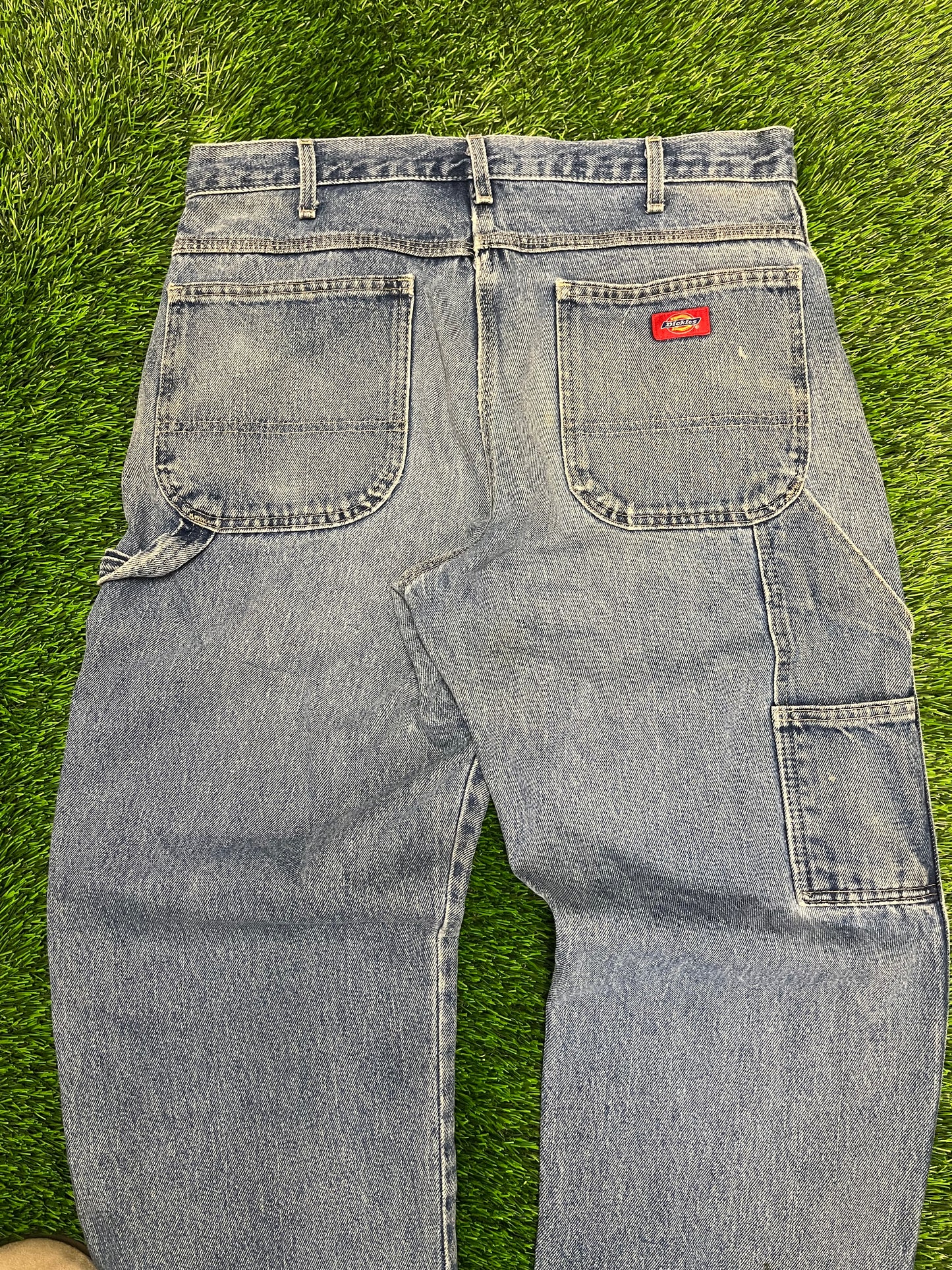 00s Dickies Light Wash Carpenter Jeans (34 x 32)