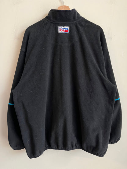 00s Carolina Panthers Nike Fleece Pro Line Jacket (L)