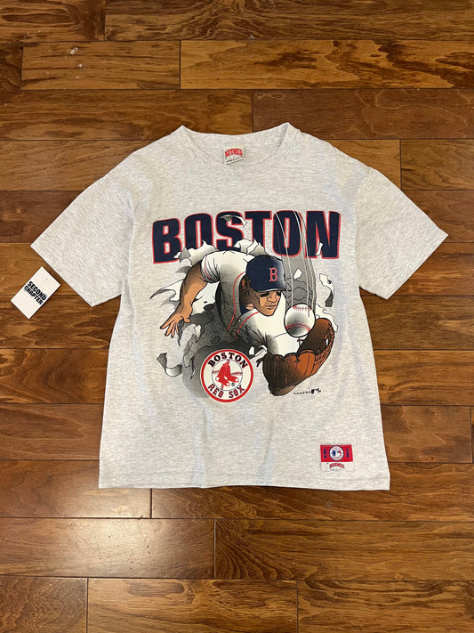90s Boston Red Sox Nutmeg MLB Breakthrough Tee (L)
