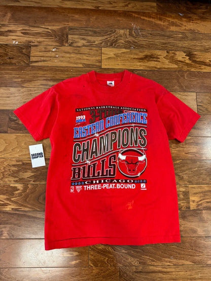 1993 Chicago Bulls 3x Champs Vintage Tee (L)