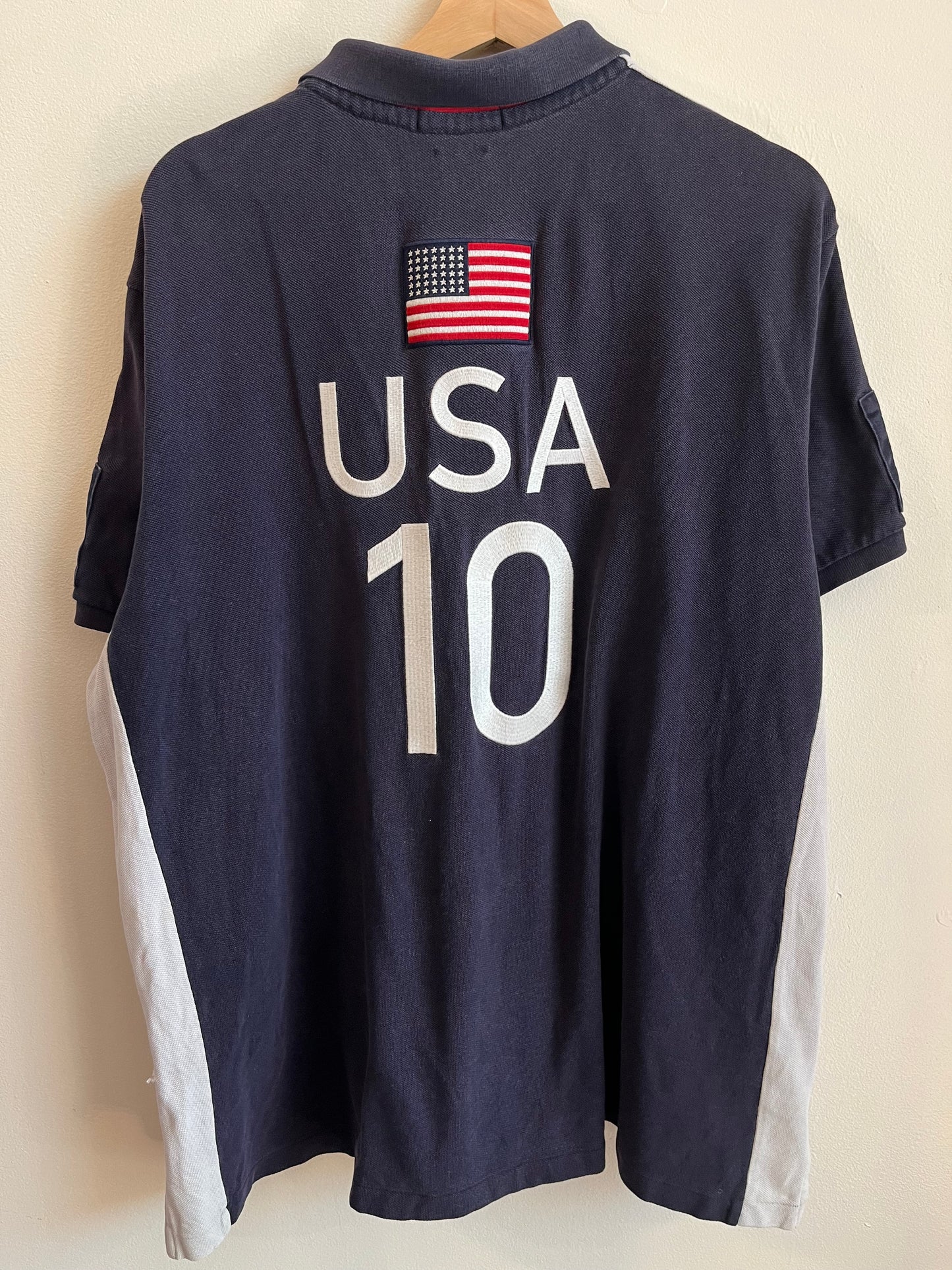 2010 Polo Ralph Lauren Big Pony USA Polo Shirt (XXL)