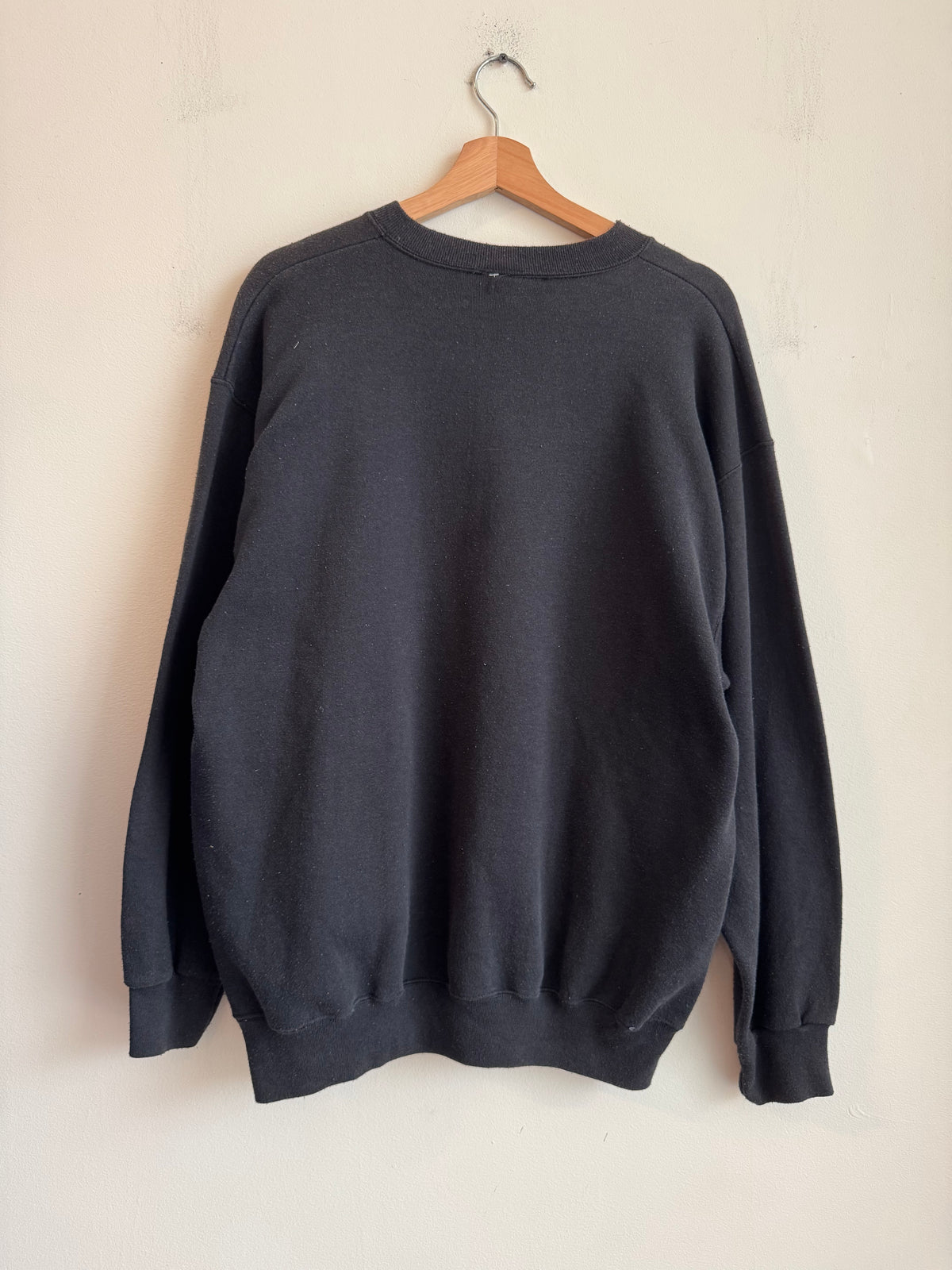 1993 Carolina Panthers Football Black Crewneck (XL)
