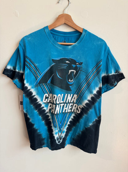 2010s Carolina Panthers Majestic Tie Dye Tee (Youth XL)
